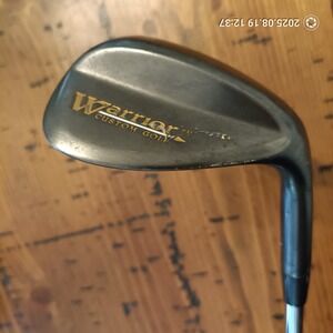 Warrior Custom Golf Black Gunmetal 60° Lob Wedge RH Golf steel shaft R handed